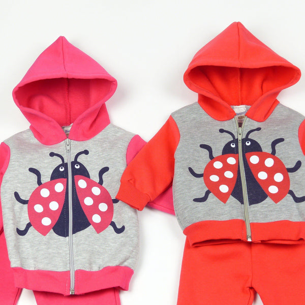 Baby Girl Pink Ladybird Winter Warm Set (3-12m) - Clothes4Kids