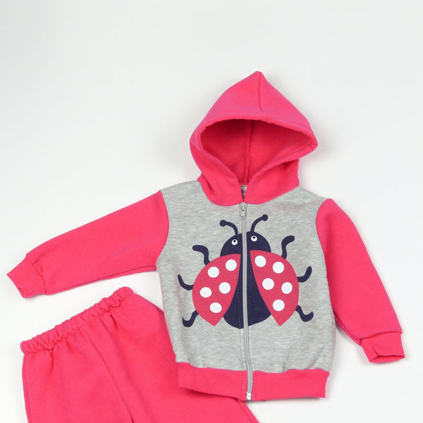 Baby Girl Pink Ladybird Winter Warm Set (3-12m) - Clothes4Kids