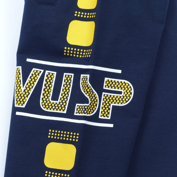 Boys' V' Navy Blue Joggers (4-8y) - Clothes4Kids