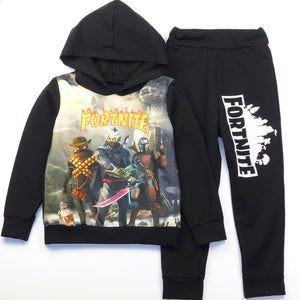 Boys' Fortnite' ' The Mandalorian' Black Tracksuit (6-13y) - Clothes4Kids
