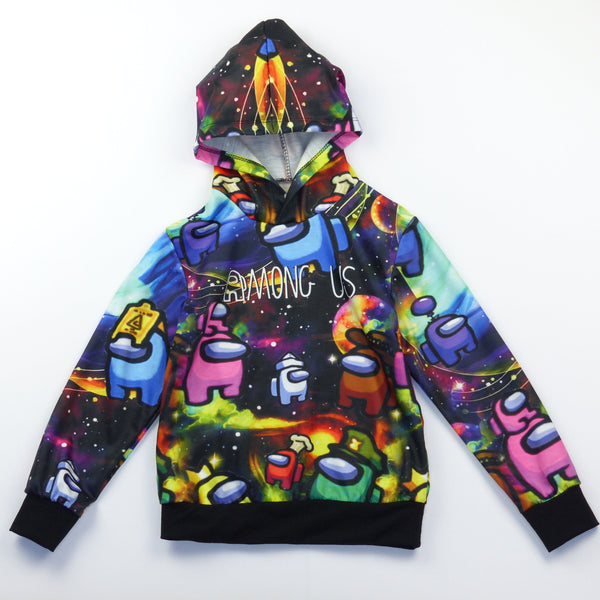 Unisex 'Among Us' Printed Hoodie (5-16y) - Clothes4Kids
