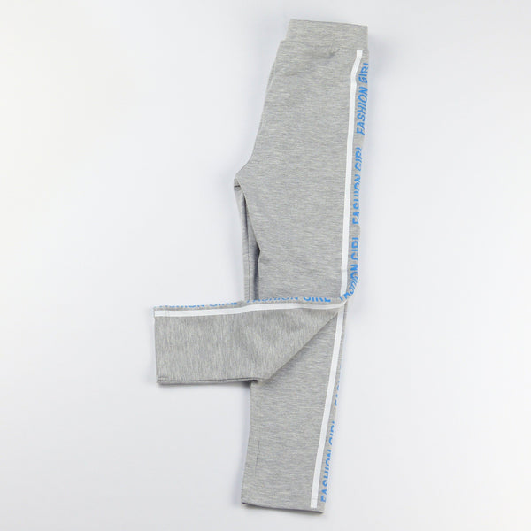 Girls' Fashion Girl' Light Grey Leggings (2-7y) - Clothes4Kids