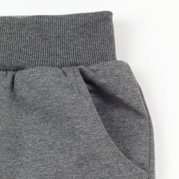 Boys' Doing Nothing' Printed Grey Joggers (2-8y) - Clothes4Kids