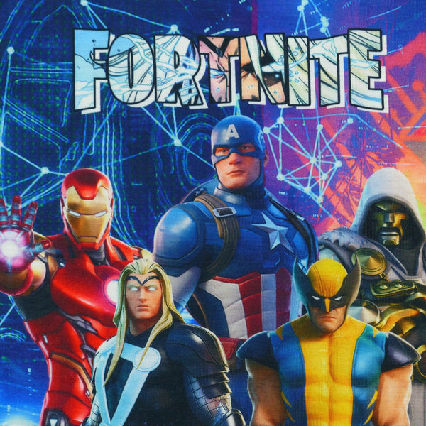 Fortnite Marvel Grey T-Shirt (6-16y) - Clothes4Kids