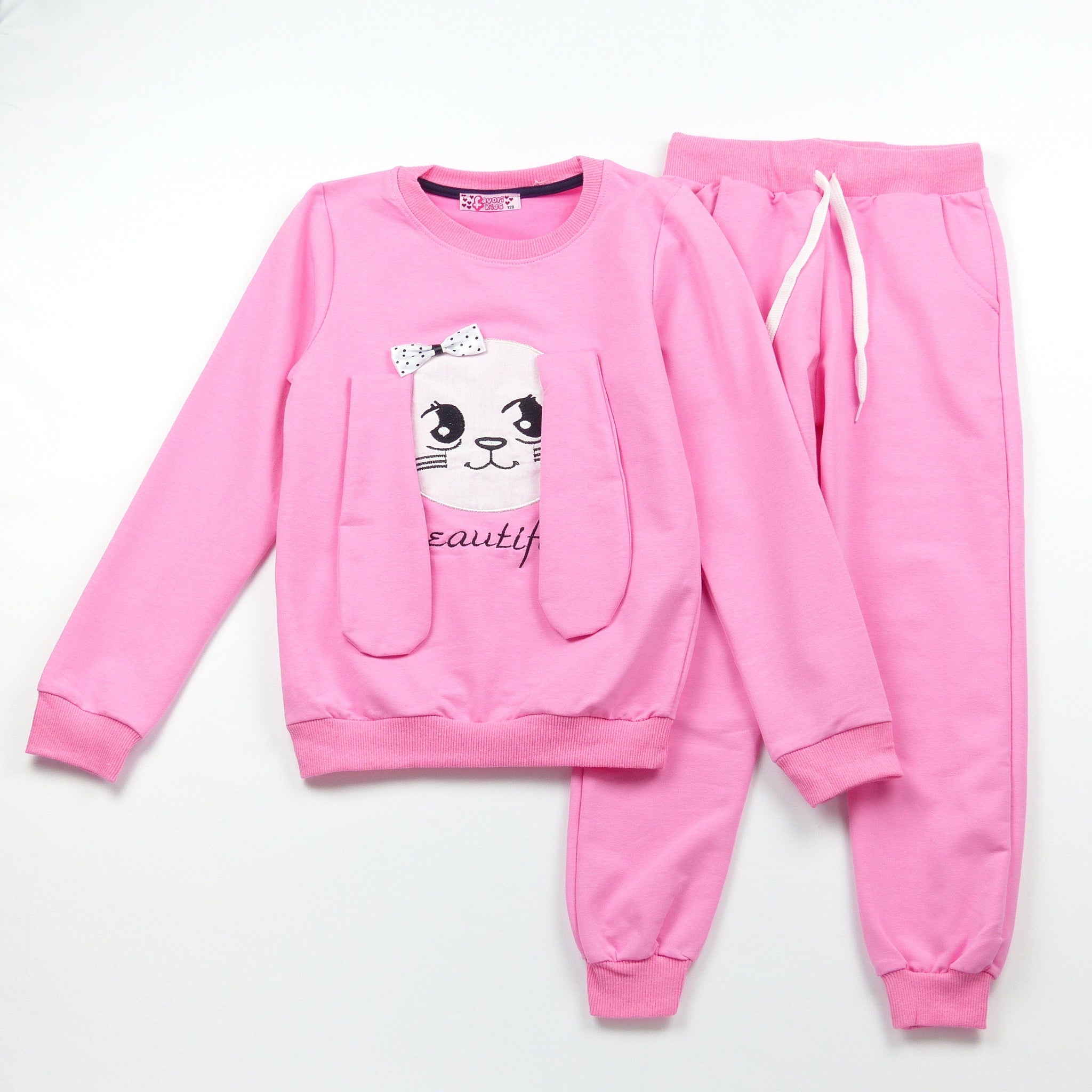 Girls' Beautiful Bunny' Set (5-11y) - Clothes4Kids