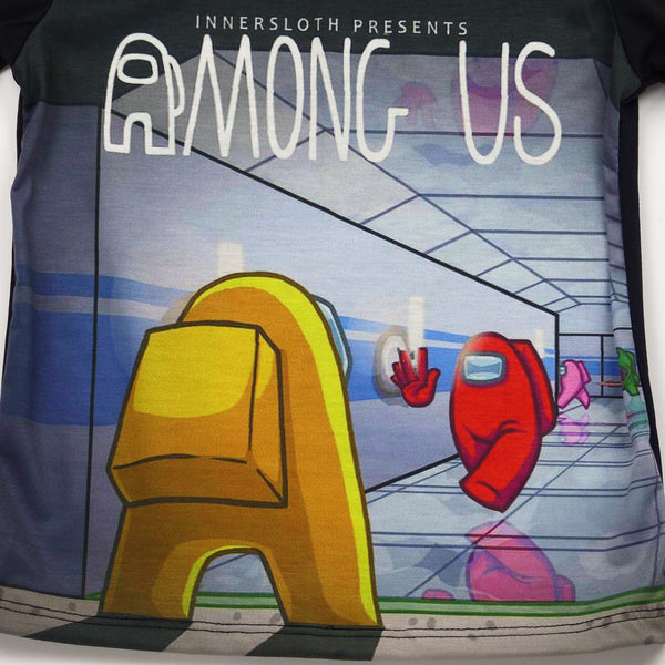 Unisex 'Among Us'  Black T-Shirt (6-16y) - Clothes4Kids
