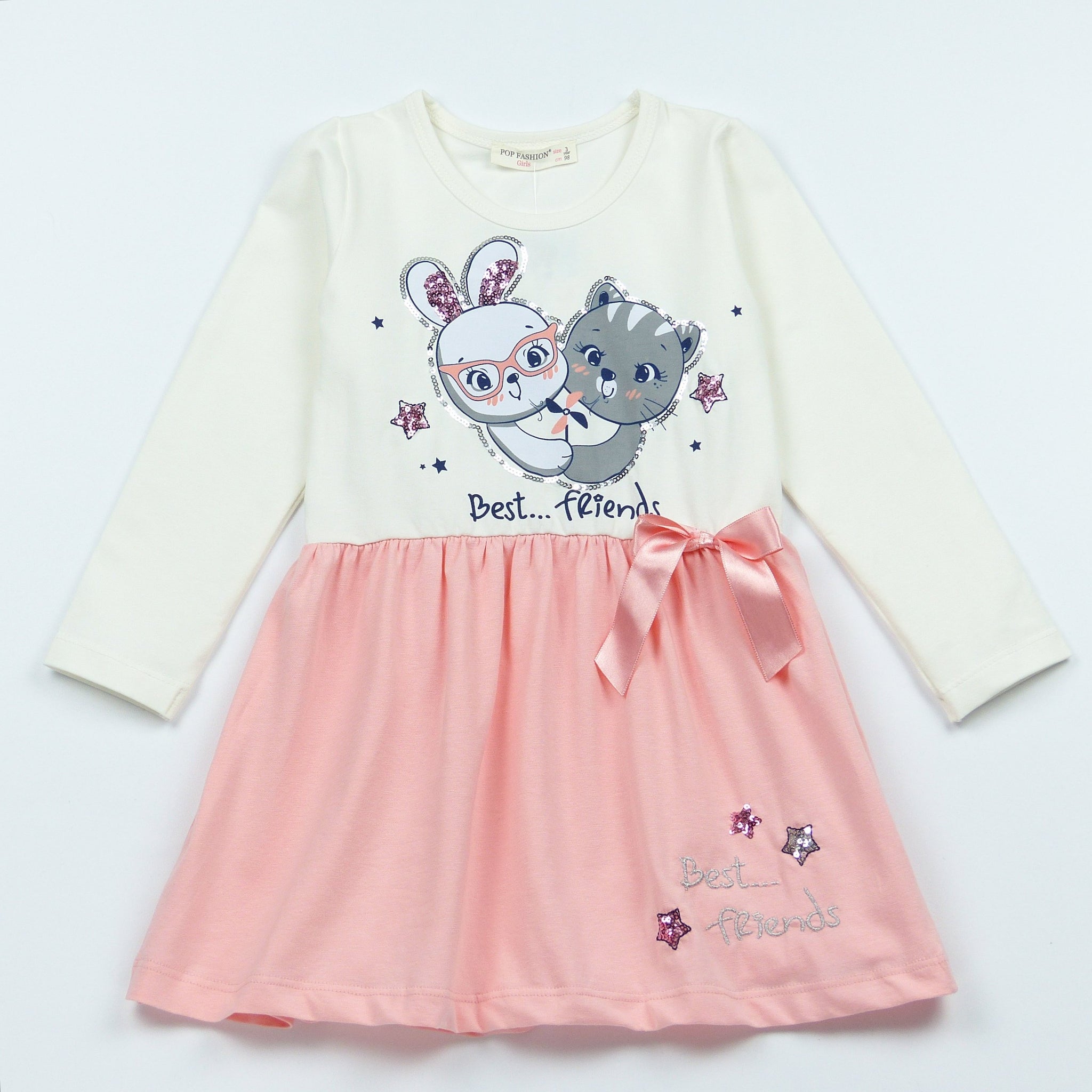 Girls' Sequin 'Best Friends' Dress *Last size: 98(2-3yrs)*