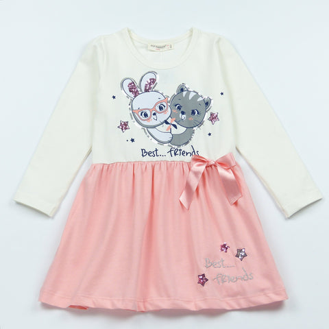 Girls' Sequin 'Best Friends' Dress *Last size: 98(2-3yrs)*