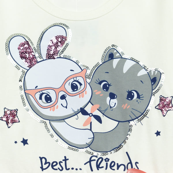 Girls' Sequin 'Best Friends' Dress *Last size: 98(2-3yrs)*