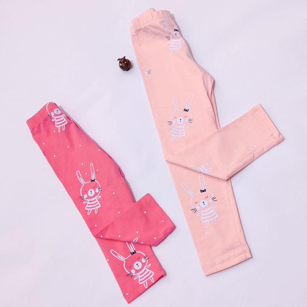 Girls' Bunny Leggings (9m-8y) - Clothes4Kids