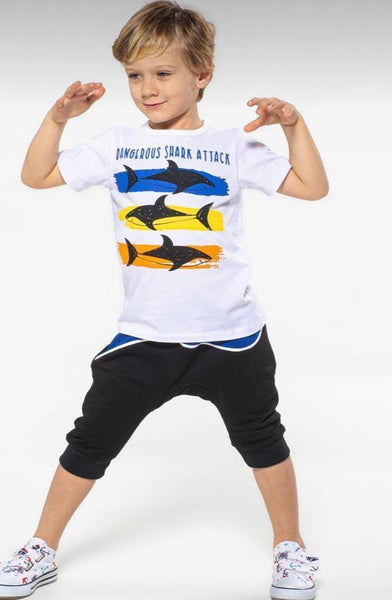 Boys' Shark' Summer Set (6-12y) - Clothes4Kids